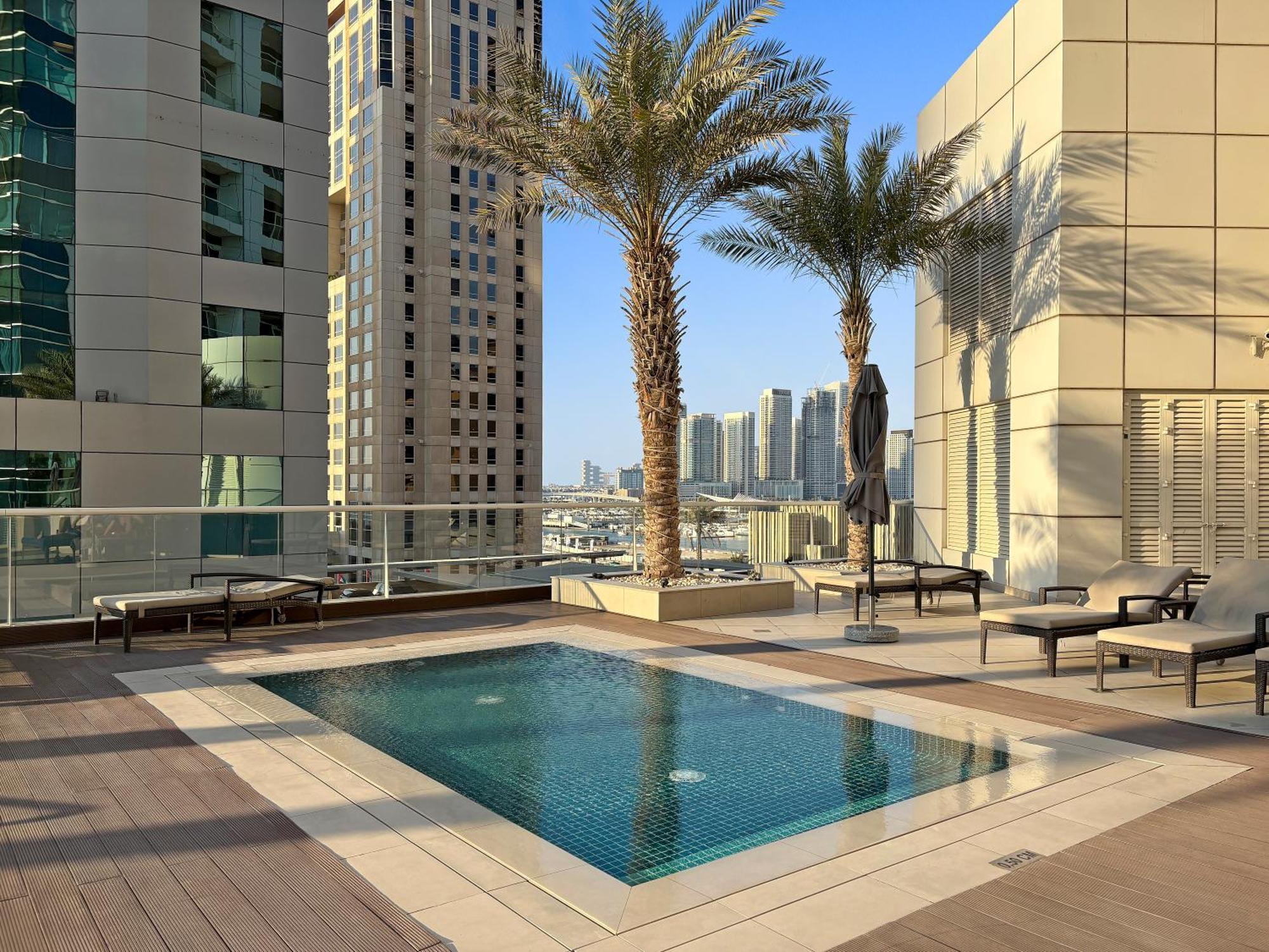 Spacious 1Br Botanica Towers, Dubai Marina Exterior foto